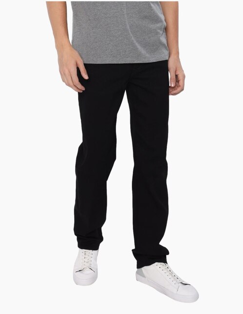 Jeans straight American Eagle lavado obscuro para hombre