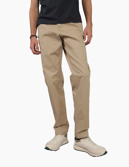 Pantalón recto de algodón para hombre 1