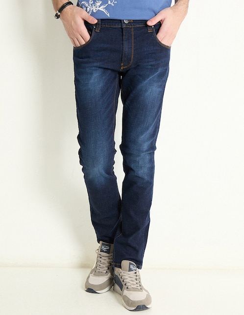 JEANS FUROR, 36, AZUL MEDIO SLIM030125