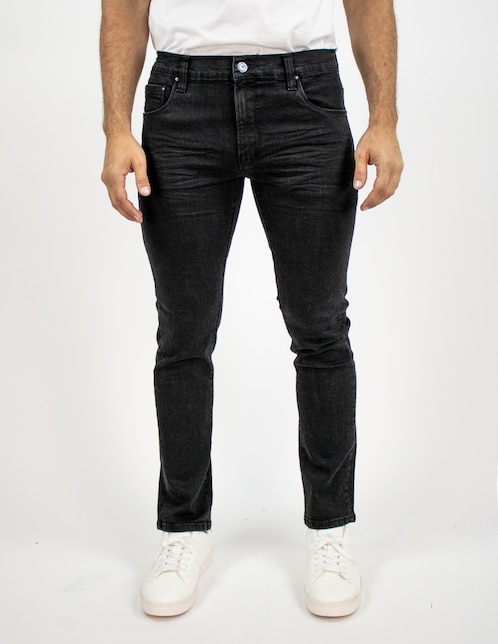 Jeans slim Furor deslavado para hombre