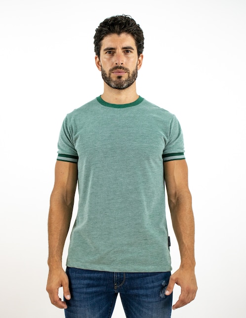 PLAYERA BOB FUROR, EG, VERDE BOTELLA