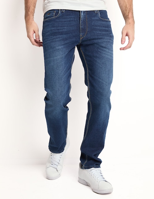 Jeans slim Silver Plate deslavado para hombre