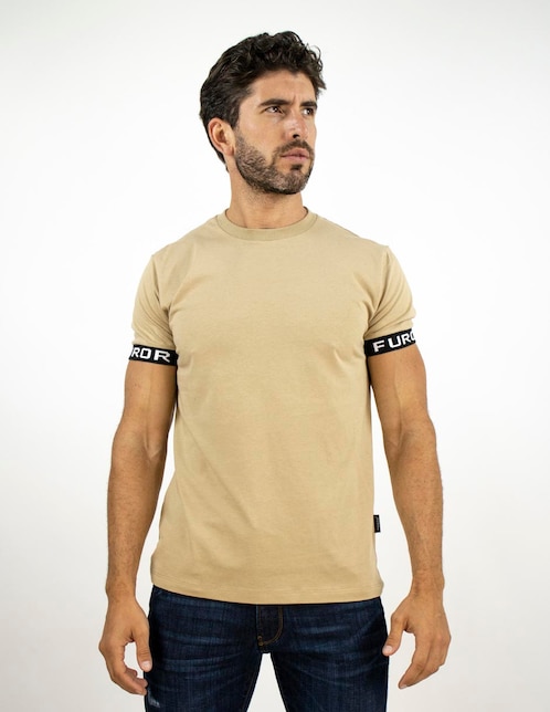 Playera cuello redondo para hombre 1