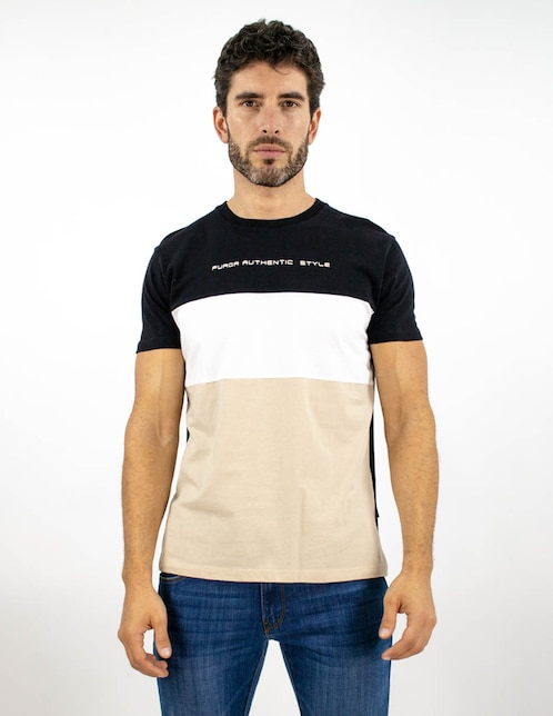 PLAYERA BLOCK1025 FUROR, M, NEGRO