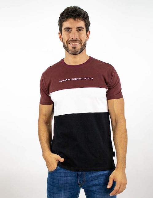 Playera cuello redondo para hombre 1
