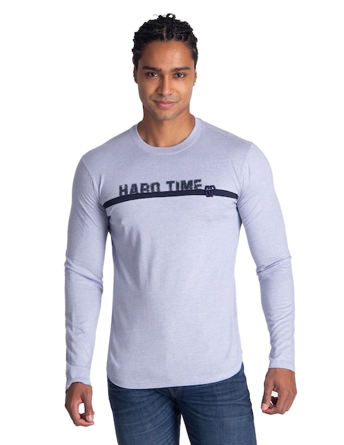 Playera cuello redondo para hombre 1