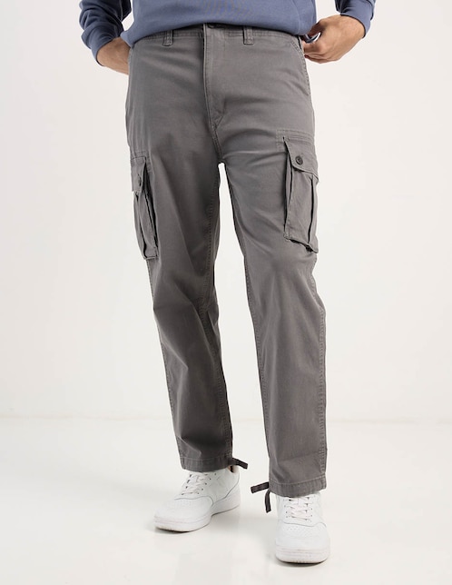 Pantalón cargo slim American Eagle de algodón para hombre