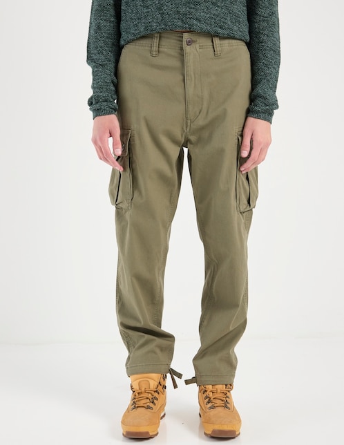Pantalón cargo regular American Eagle de algodón para hombre