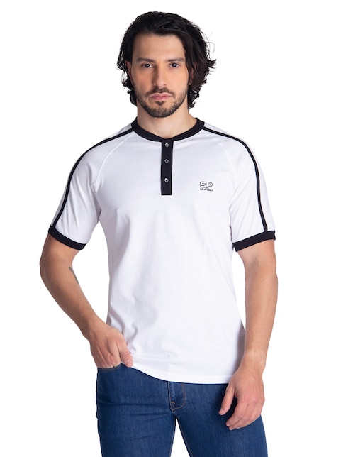 Playera Silver Plate cuello redondo hombre