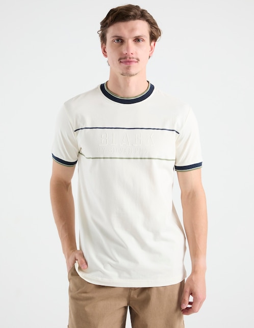 Playera cuello redondo para hombre 1