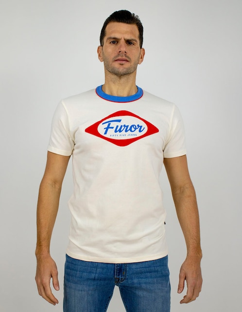 Playera cuello redondo para hombre 1