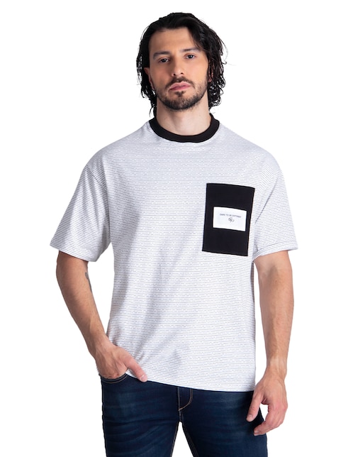 Playera cuello redondo para hombre 1