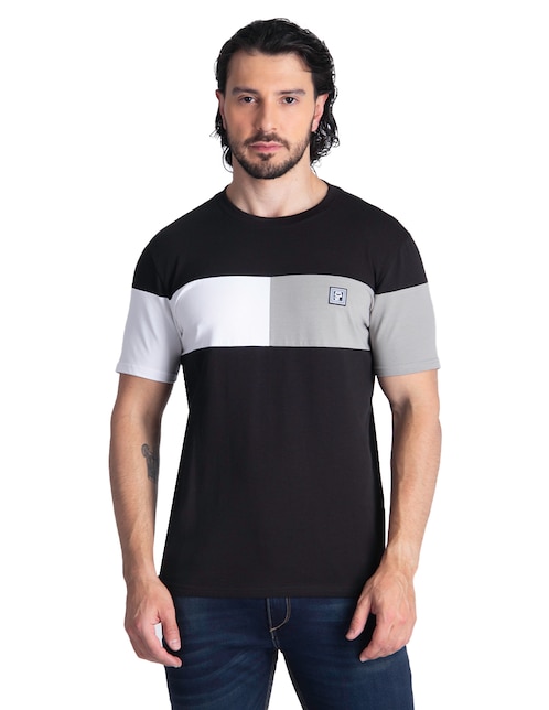 Playera cuello redondo para hombre 1