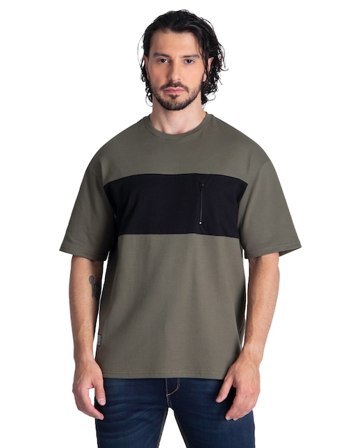 Playera cuello redondo para hombre 1
