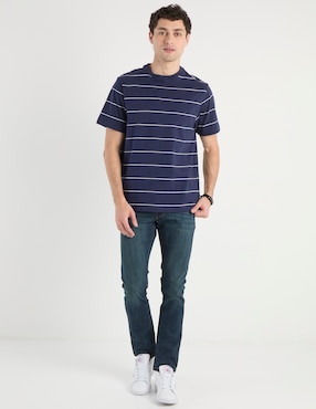 Jeans skinny Silver Plate lavado stone wash para hombre