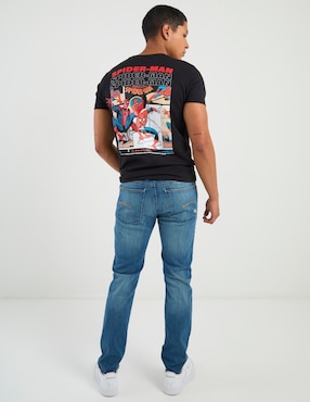 Jeans slim Silver Plate deslavado para hombre