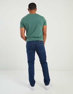 Jeans slim Silver Plate lavado stone wash para hombre
