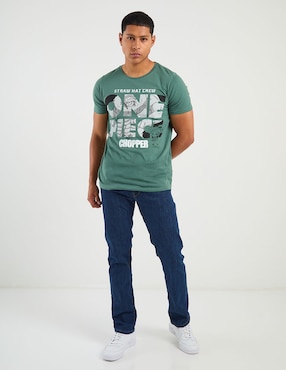Jeans slim Silver Plate lavado stone wash para hombre