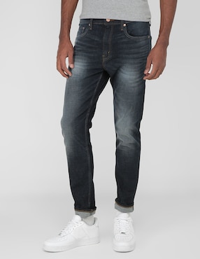 Jeans Slim Denizen Deslavado Para Hombre