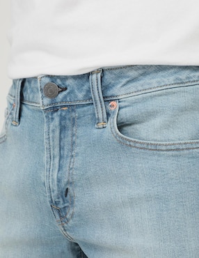 Jeans slim American Eagle lavado claro para hombre