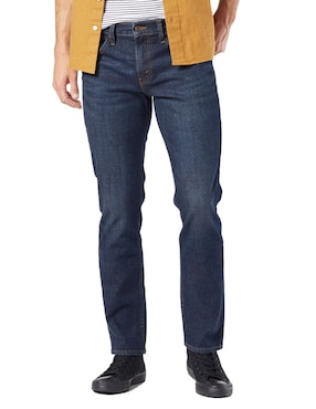 Jeans Slim Denizen Lavado Obscuro Para Hombre