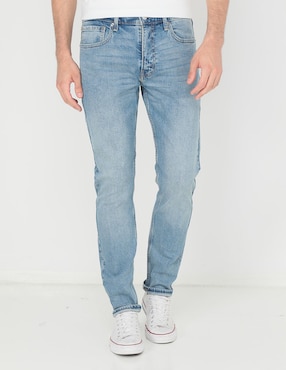 Jeans Slim Denizen Lavado Sand Blast Para Hombre