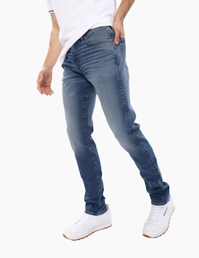 Jeans Slim American Eagle Lavado Whisker Para Hombre