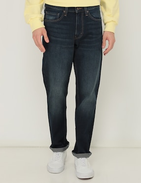 Jeans Slim Denizen 751 Lavado Whisker Para Hombre