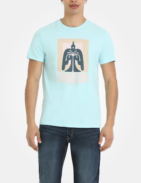 Playera Denizen Cuello Redondo Para Hombre