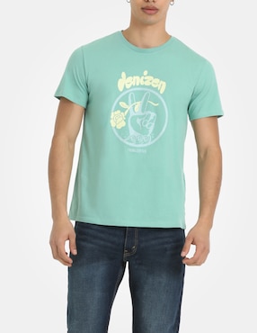 Playera Denizen Cuello Redondo Para Hombre