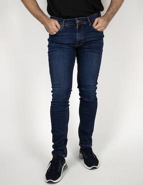 Jeans Skinny Furor Deslavado Para Hombre