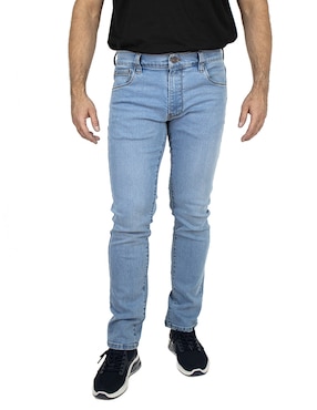 Jeans Slim Furor Justin Deslavado Para Hombre