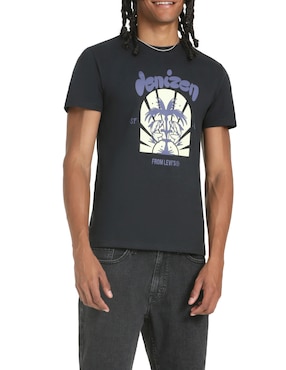 Playera Denizen Cuello Redondo Para Hombre