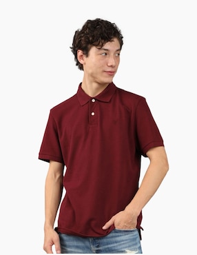 Playera Tipo Polo American Eagle P - New Classic Polo Mfo (Solids) Para Hombre