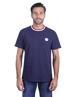 Playera Silver Plate Cuello Redondo Para Hombre