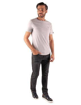 Jeans skinny Silver Plate lavado stone wash para hombre