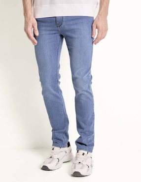 Jeans slim Furor deslavado para hombre