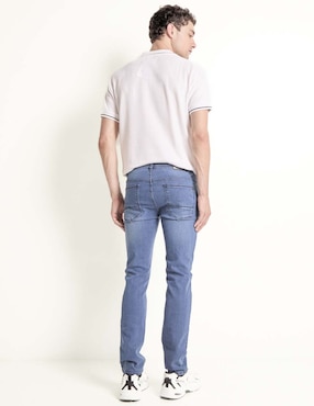 Jeans slim Furor deslavado para hombre