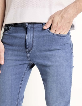 Jeans slim Furor deslavado para hombre