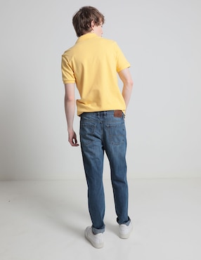 Jeans slim Silver Plate lavado stone wash para hombre