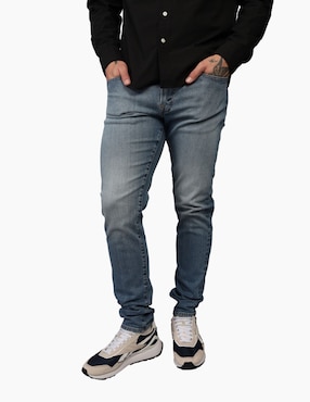 Jeans Skinny American Eagle Deslavado Para Hombre