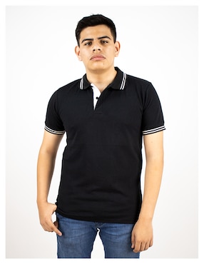 Playera Tipo Polo Furor Basic Para Hombre