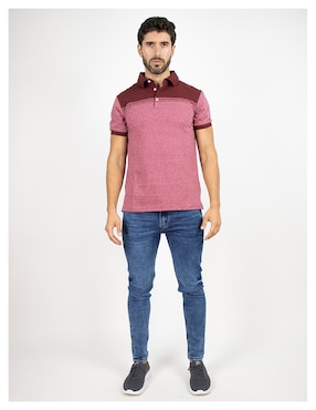 Playera tipo polo Furor para hombre