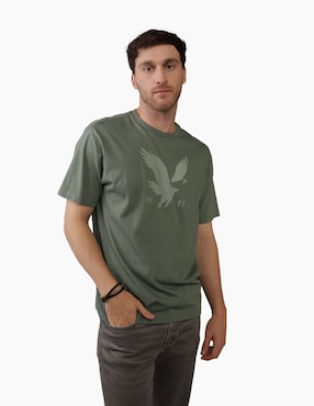 Playera American Eagle Cuello Redondo Para Hombre