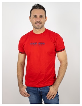 Playera Furor Cuello Redondo Para Hombre