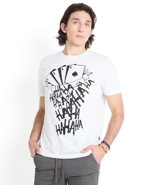 Playera Aditivo Cuello Redondo Para Hombre