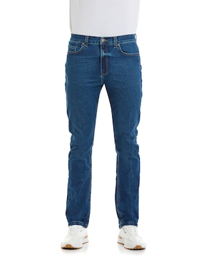 Jeans Buffalo Straight MX815502 Lavado Stone Wash Para Hombre