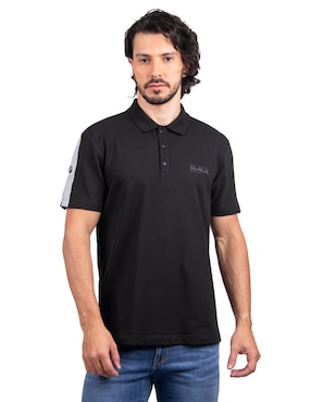 Playera Silver Plate Cuello Polo Para Hombre