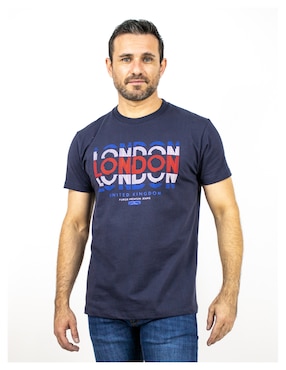 Playera Furor Cuello Redondo Para Hombre