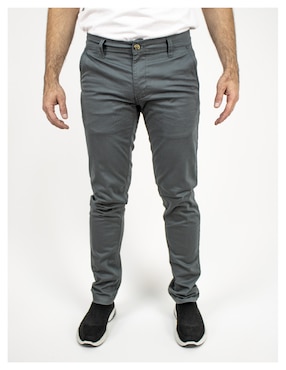 Pantalón Skinny Furor De Gabardina Para Hombre